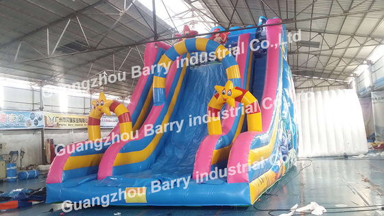 ODM Ngoài trời Jump Inflatable Slide Bouncer Pvc Bouncy Castle