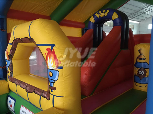 0,55mm PVC bơm hơi Bouncer Jumping Castle OEM Bouncy House cho trẻ em và người lớn