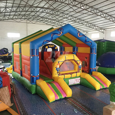 0,55mm PVC bơm hơi Bouncer Jumping Castle OEM Bouncy House cho trẻ em và người lớn