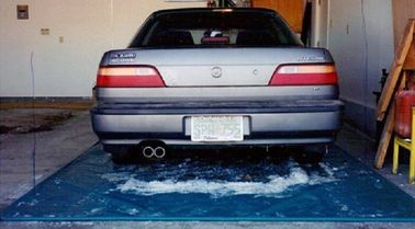 Tiết kiệm môi trường Rửa xe Nhà để xe Ngăn chứa nước Mat và hệ thống thu hồi nước Rửa xe bơm hơi