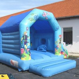 Blue Sea World Inflatable Bouncing House đông lạnh cho trẻ em bên