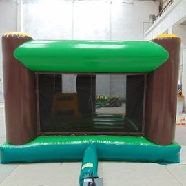 Thương mại Jungle Inflatable Combo 2 Trong 1 Combo Nhà Bounce Với Side