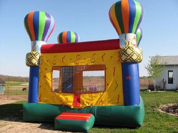 Tùy chỉnh Hot Air Balloon Blow Up Bounce Nhà Inflatables Đối với Fun