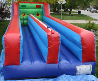 PVC bạt bungee chạy bên inflatable trò chơi cho tuyệt vời gia đình funday