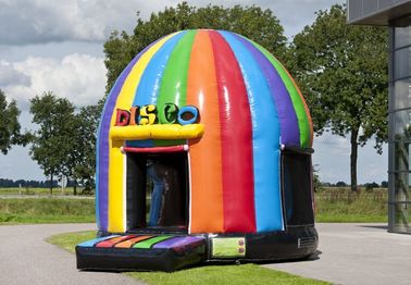 Bouncers inflatable đầy màu sắc, trẻ em nhảy bouncy với vật liệu PVC cho bên