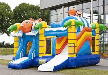 Clown nước Slide Combo, Bounce nhà Slide Combo Với Slide Đối với trẻ em Đảng