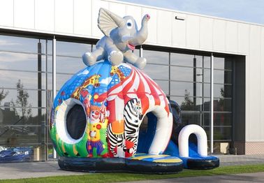 Voi Disco Inflatable Bouncer Vui Vẻ Circus Ngoài Trời Nhà Bounce Cho Trẻ Em