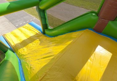 Tùy chỉnh Cow Boy Run Khóa học trở ngại lớn Inflatable cho thanh thiếu niên