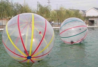 Comercial lớn đồ chơi nước inflatable, inflatable nước đầy màu sắc đi bộ bóng cho người lớn