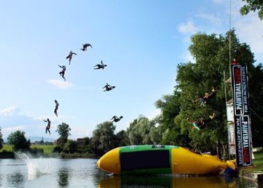 Jumping nước Blogs Đồ chơi nước Inflatable cho hồ bơi, bền PVC Tarpaulin