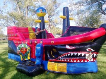 Pirate Ship Inflatable Combo