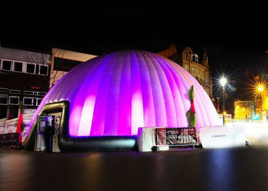 Novel khổng lồ Led Inflatable Dome Lều Customizd Chiếu Sáng Inflatable Lều Không Khí Cho Sự Kiện Lớn