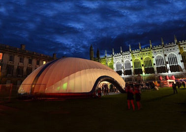 Novel khổng lồ Led Inflatable Dome Lều Customizd Chiếu Sáng Inflatable Lều Không Khí Cho Sự Kiện Lớn
