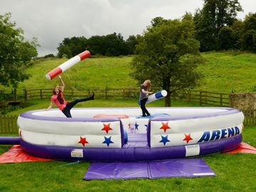 Comercial Inflatable Trò chơi ngoài trời Inflatable Gladiator Flighting Đối với gia đình