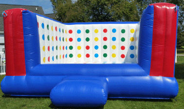 Tùy chỉnh lớn ngoài trời trẻ em inflatable twister game cho vui