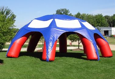 Tùy chỉnh 10m Inflatable Spider Tent Dome Inflatble Tent Với ​​6 chân