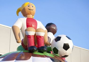 Vui vẻ Bóng Đá Sân Sau Inflatable Jumper Bouncer Không Khí Bouncer Trampoline Inflatable