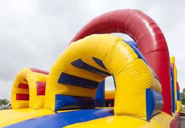 Fun Khóa học trở ngại nổi tiếng Inflatable Lâu đài Bouncy Sôi động