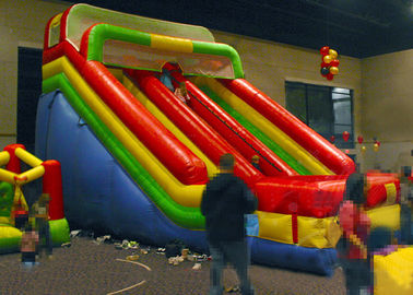 Cầu vồng Trượt Inflatable thương mại cho sự kiện lớn / Screamer Inflatable thư bị trả lại Slide