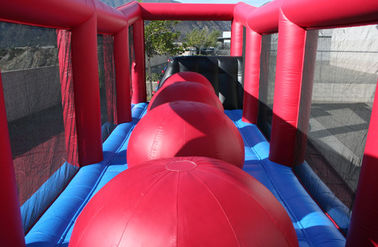 Sphere Wipeout Big Baller Inflatable Trò chơi tương tác Brige Walk For Playground
