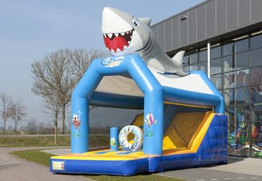 Seaworld Combo Jumper Cho thuê nhà Inflatables Nhà Bounce Blue 0.55mm PVC