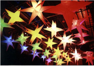 Đẹp dẫn ngôi sao inflatable oxford vải ngôi sao may mắn cho ánh sáng sân khấu