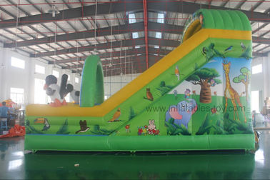 Chủ đề động vật Trượt Inflatable thương mại cho sân sau, trượt Inflatable cho trẻ em