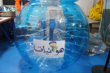 Dành cho người lớn Red Buddy Bumper Ball, Blue Nhân Inflatable Bumper Bubble Ball Logo in
