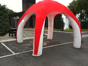 Duarable PVC Lều Bơm Hơi Với 4 Chân, Customzied X-Pod Inflatable Spider Tent