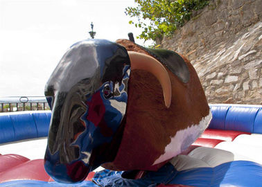Rodeo Bull / Bucking Bronco Inflatable Thể Thao Trò Chơi Cho Sân Chơi Thiết Bị