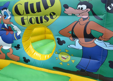 12ft X 18ft Mickey Mouse Inflatable Combo Bữa Tiệc Sinh Nhật Nhà Bounce Và Trượt