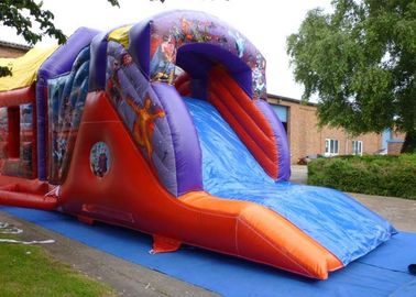 2 phần tấn công khóa học anh hùng inflatable bouncy trở ngại tất nhiên trò chơi mùa hè