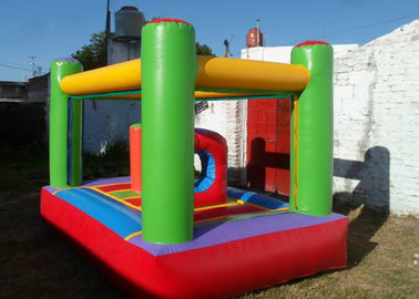 Nhỏ PVC Chất Liệu Kids Inflatable Bouncers Ngoài Trời Mềm Nhảy House Đối Với Đảng