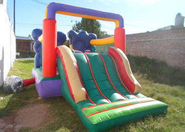 Tuyệt vời Inflatable Trò Chơi Bouncy Đảng Inflatable Combo Bouncers Với Slide Cho Trẻ Em