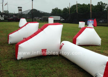 0,9mm PVC Inflatable Air Paintball Bunker Laser Tag Bunkers Bắn trò chơi thể thao bơm hơi cho sân chơi