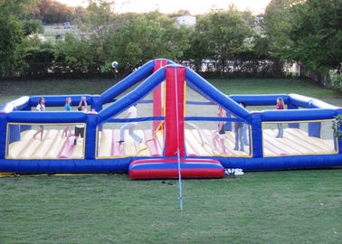 Công viên giải trí inflatable trò chơi thể thao 0.9mm nhà bounce tòa án bóng chuyền