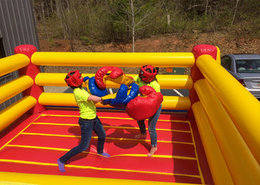 Trò chơi thể thao inflatable thú vị Trẻ em Inflatable Bouncy Boxing Ring