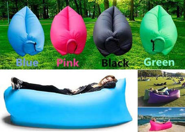 Xách tay Cắm Trại Inflatable Lười Biếng Túi Laybag Túi Ngủ Với Nylon Hoặc Chất Liệu PVC
