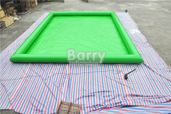 Hồ bơi nước bơm hơi PVC 0,9mm màu xanh lá cây kín gió cho người lớn EN14960
