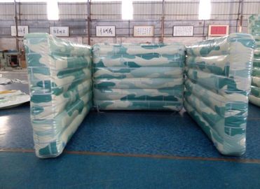 Chất liệu PVC Iinflatable Tank Bunkers Paintball, Inflatable Trò chơi thể thao Paintball Bunkers