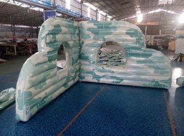 Chất liệu PVC Iinflatable Tank Bunkers Paintball, Inflatable Trò chơi thể thao Paintball Bunkers