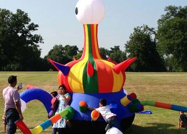 Trò chơi tương tác điên Chơi Inflatables Big Blob Swallow Child For Event