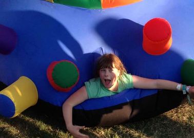 Trò chơi tương tác điên Chơi Inflatables Big Blob Swallow Child For Event