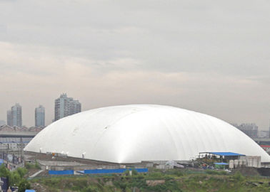 Lều siêu bền bơm hơi khổng lồ Cấu trúc xây dựng không khí trắng để chơi tennis