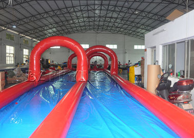 Tùy chỉnh Tuyệt Vời Khổng Lồ / Big Inflatable Slides Thuyền Cướp Biển Inflatable Đôi Trượt
