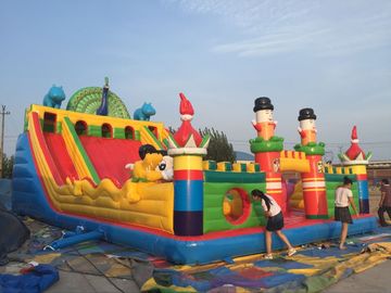 Vật liệu PVC Trẻ em Sân chơi Inflatable Trượt Lâu đài Loại Trò chơi Lâu đài Bouncy
