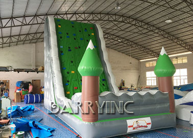 Jungle Green Kids Inflatable Leo Tường Cho Vui Chơi Giải Trí Inflatable Chơi Thiết Bị