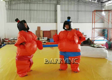 Bên đấu vật ưa thích ăn mặc người lớn inflatable mô hình sumo phù hợp với trang phục với pin