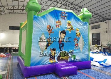 Vật liệu PVC Inflatable Bouncer Castle Với Slide 4m * 5m * 4m không thấm nước
