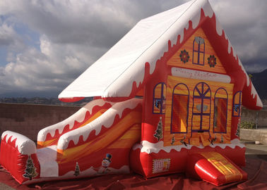 Lễ hội lớn Inflatable thư bị trả lại nhà trượt Combo Bouncer nhà nhảy cho Giáng sinh
